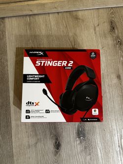 HyperX Stinger 2 wired headphone - brand new unopened -$20