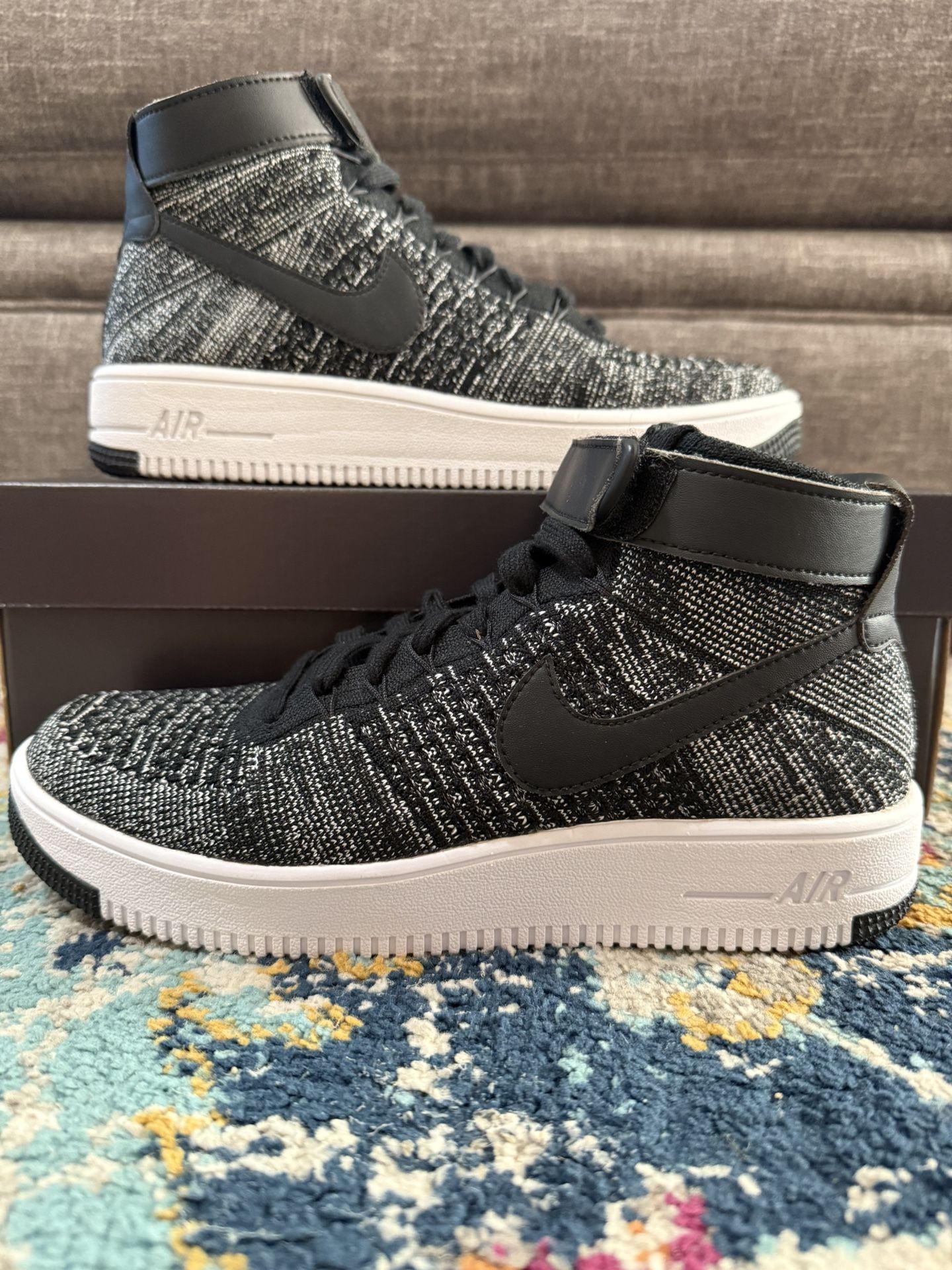 Nike Air Force 1 Ultra Flyknit Mid “Oreo”