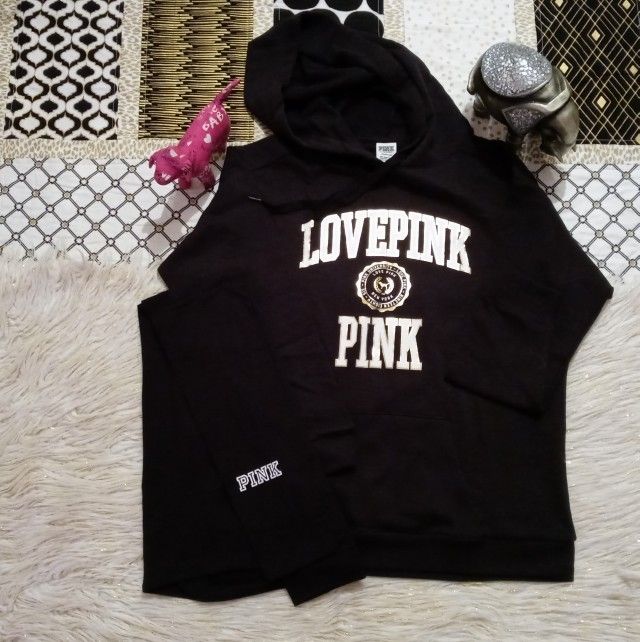 VS PINK Logo Hoodie & Leggings Outfit set