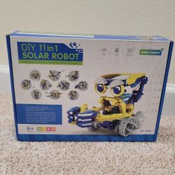 DIY 11 IN 1 SOLAR ROBOT