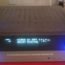 Harmon Kardon Surround Sound Amp / Bose Speakers And Subwoofer