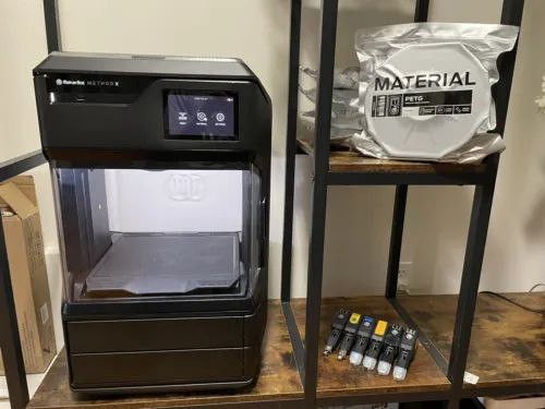 MakerBot Method X 3D Printer with 9 Spools of Material & All Extruder Types