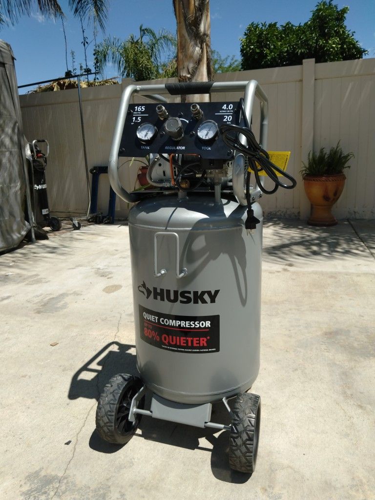 Husky 20 Gallon Quiet Air Compressor