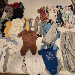 Baby Boy Clothes (NB - 3mo)