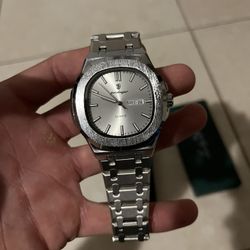 Lucky Fours Watch Silver/Silver Dial