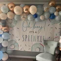 Sprinkle With Love Baby Shower Decor