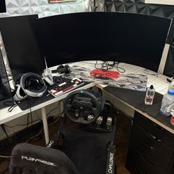 Logitech G923 And Racing Seat