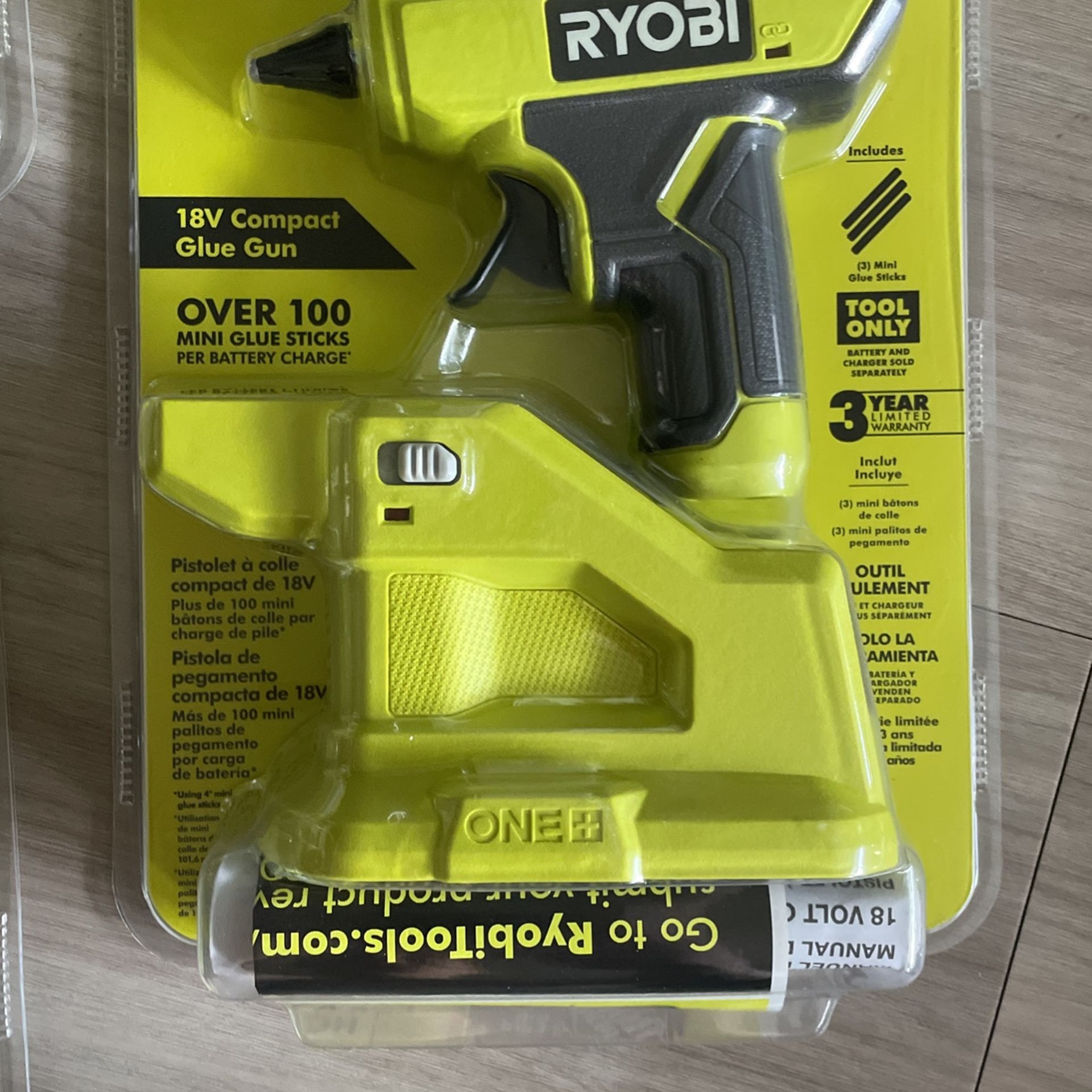 RYOBI 18v Compact Glue Gun