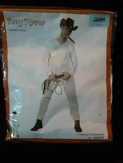 Cowboy Underwear Jumpsuit Costume