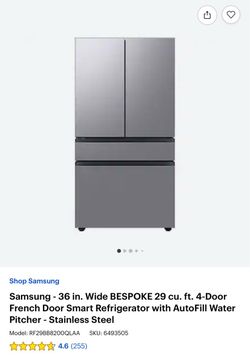 Samsung Bespoke 4-Door French Door Refrigerator