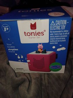 Tonies starter kit Peppa pig