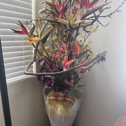 large fake flower decoration 