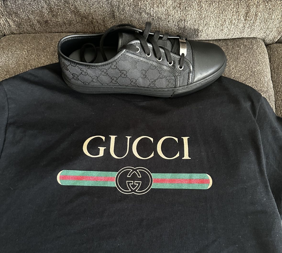 Gucci Shoes (with T-Shirt)  Size 10 