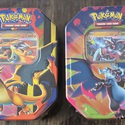 Pokemon Charizard Ex Tins X And Y 