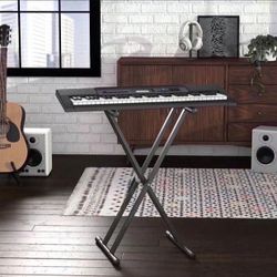 Fitueyes Basics Heavy-Duty Adjustable Keyboard and Piano Stand - Double-X