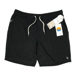 Vuori Ponto Shorts Mens Large L Gray Dreamknit Running Performance Gym V344 BNWT