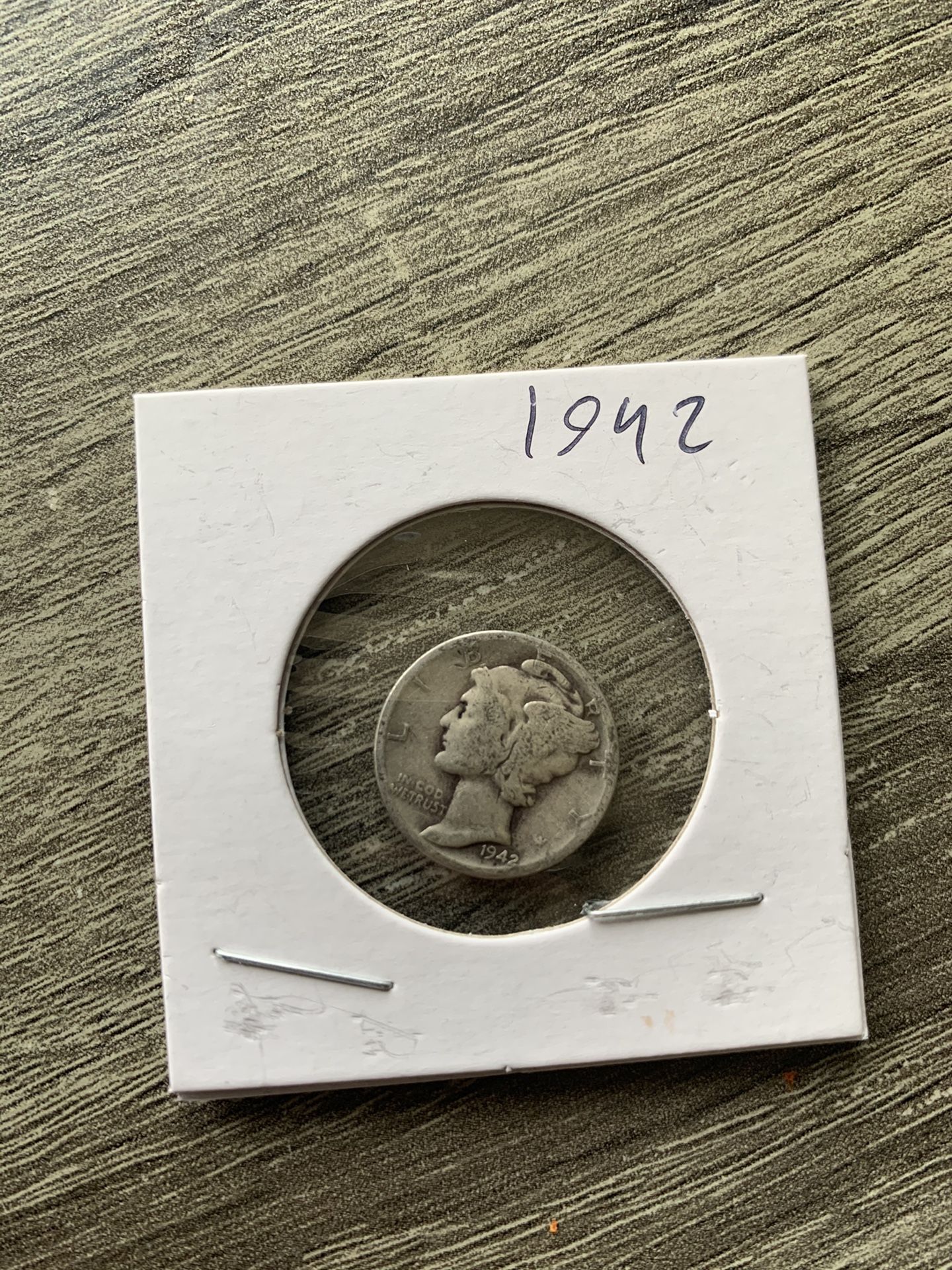 1942 Mercury dime