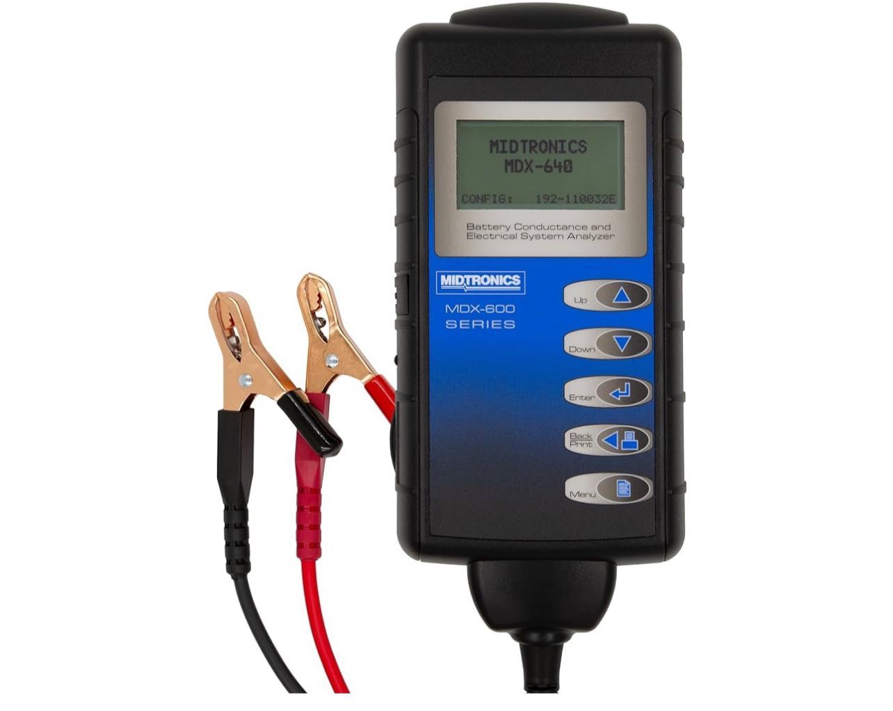 Midtronics - 6V & 12V Digital Battery Conductance & Electrical System Analyzer Battery Tester -MDX 640 - Testing for Automotive, Motorcycle & More