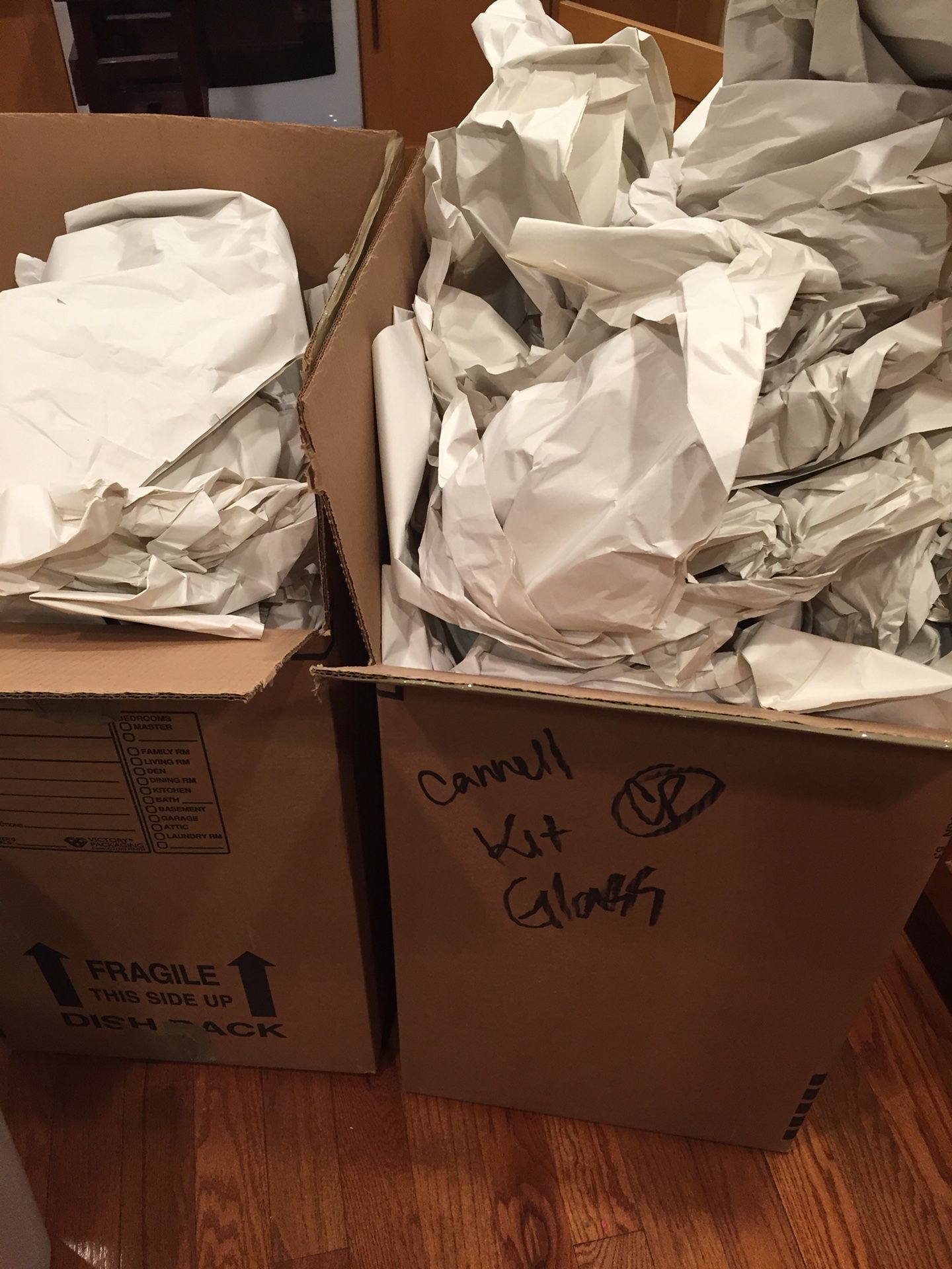 FREE moving boxes and paper