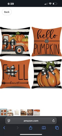 Fall Pillow Covers