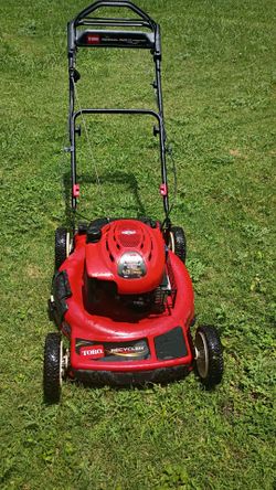 675  toro190 cc   lawnmower works condition