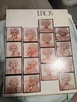 EROS Hardcover Book/Marilyn Monroe