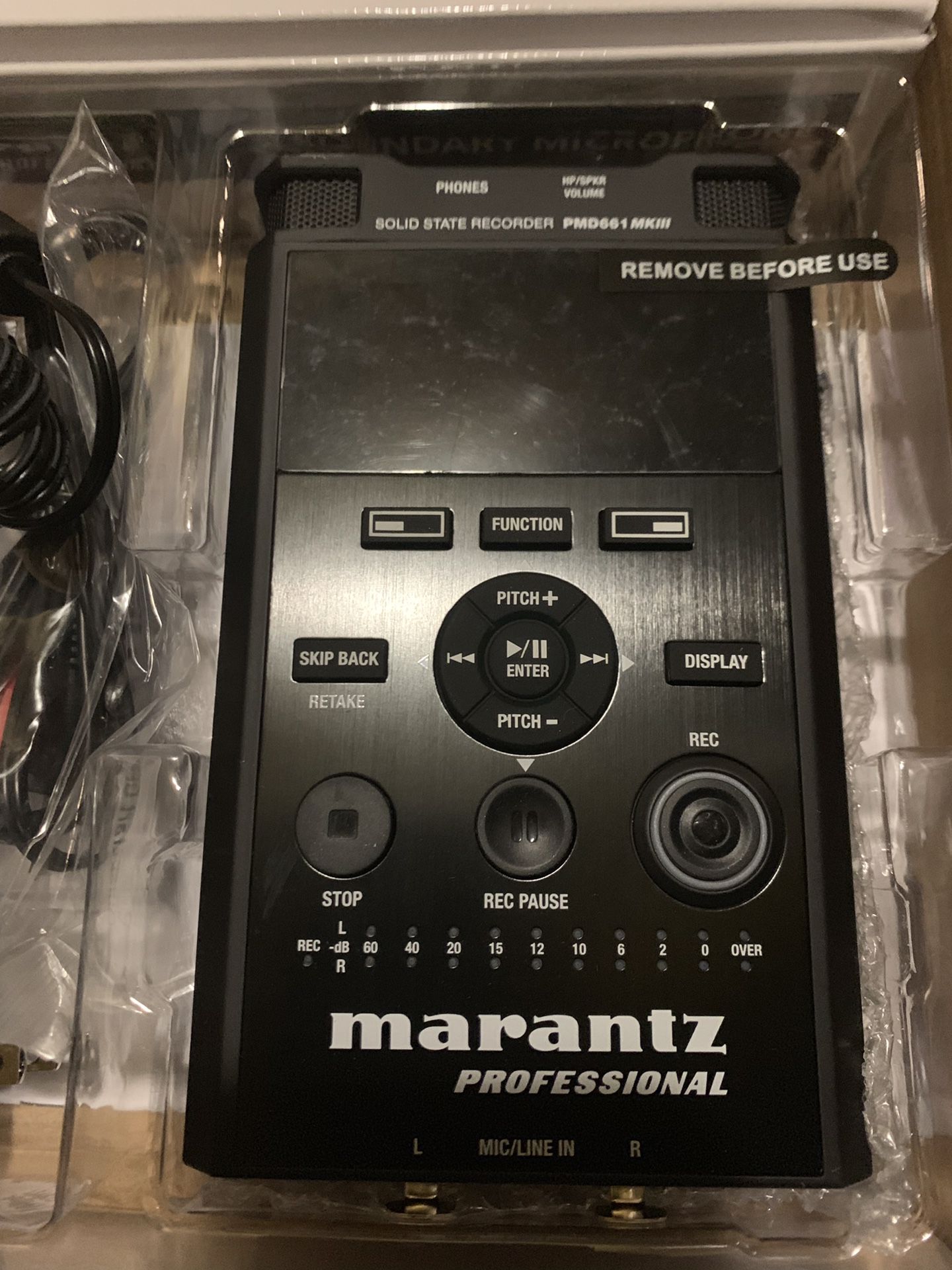Marantz mobile recording system