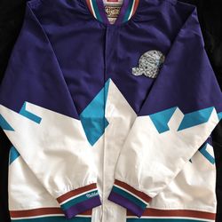 Mitchell And Ness Utah Jazz 75th Anniversary Lenticular Warm Up Jacket
