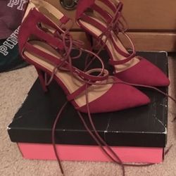 Pink Heels  Size 8 