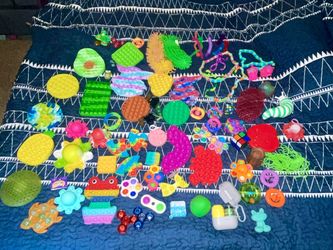 Large Fidget Toy Bundle Lot