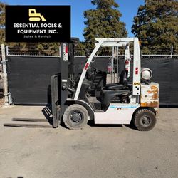 2015 Unicarriers MP1F2A25LV Pneumatic 5,000Lb Forklift LPG 1,314 Hr PF50 REPAIRS