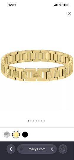 Men's Lacoste  Stainless Steel Bracelet