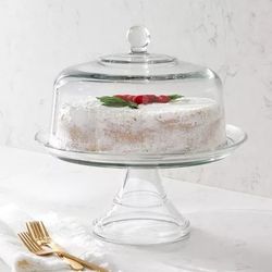 Glass Cake Holder with Dome Lid – Only $10 (Retail $30!)