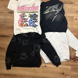 Hellstar Spider and Denim Tears