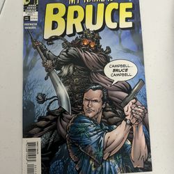 My Name Is Bruce Comic. Open. Good Condition. 
