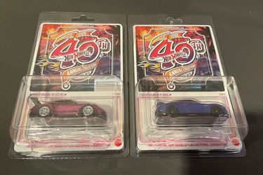 Hot Wheels 40th Annual Collectors Convention Porsche and Nissan bundle
