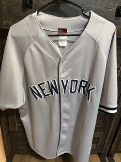 New York Yankees Gray Away Baseball Jersey XXL