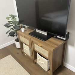 Oak Nightstand - Set of 2