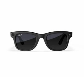 (NEW) Meta Rayban (Gen 1) Matte Black w/ Polar Gradient Graphite Lenses