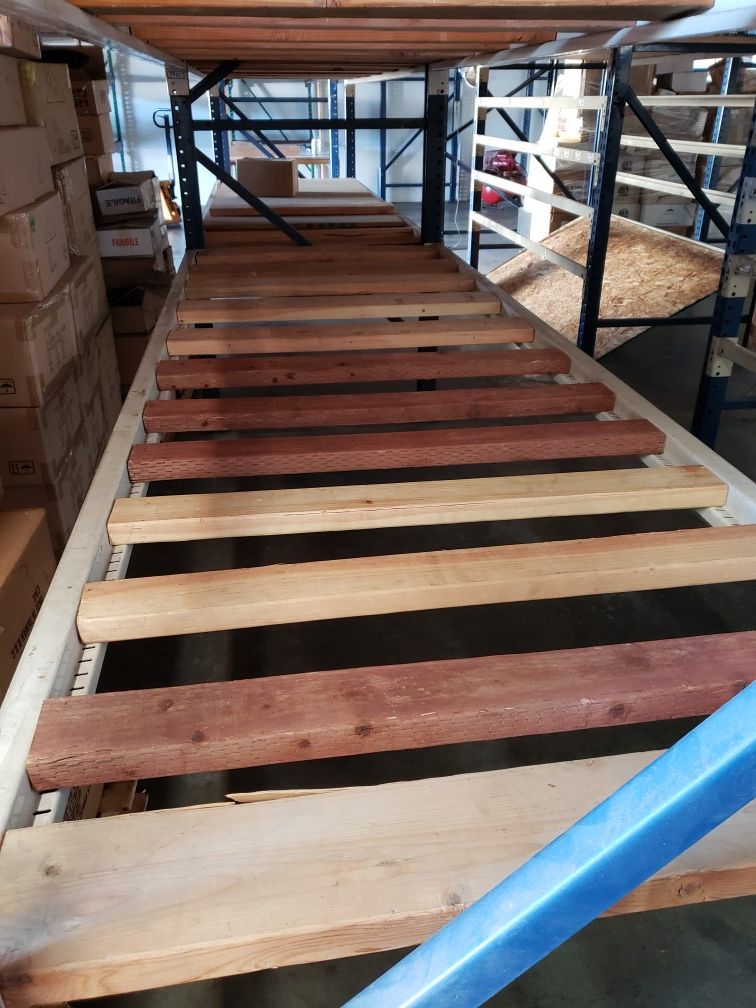 32 Inch Deep Pallet Racking 32 inch 2x6 lumber for 36