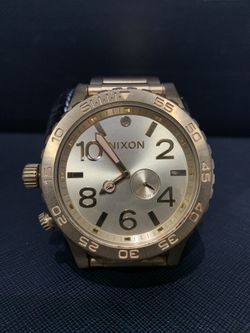 51-30 Chrono. GOLD Men’s Watch XL Watch Stainless Steel