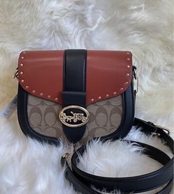 Coach Georgie Saddle Bag