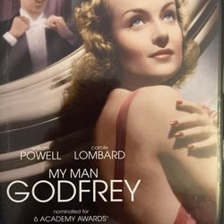 My Man GODFREY Full-Screen Edition (DVD-1936) William Powell + Carole Lombard!