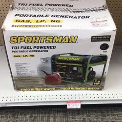Sportsman Tri-fuel Generator 