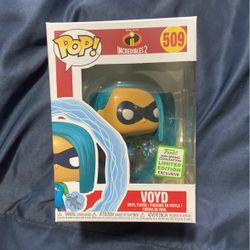 Funko Pop.  INCREDIBLES 2.  VOYD.   2019 Spring Convention