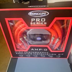 Concept Pro Series 0 Gauge Amp Kit Brand New In The Box