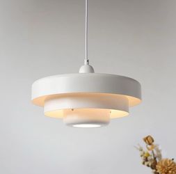 NEW Glossy White Lamp for Dining Table