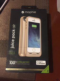 Iphone 5/se mophie case