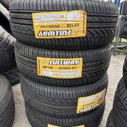 205/55/16 Fullway Set Of 4 New Tires Installed And Balanced 