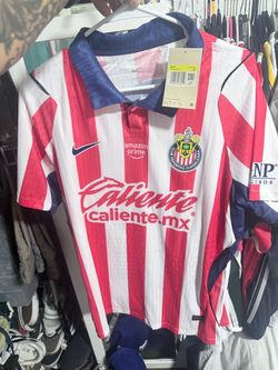 Size small men’s New 26/27 Nike chivas jersey brand new tags still attached